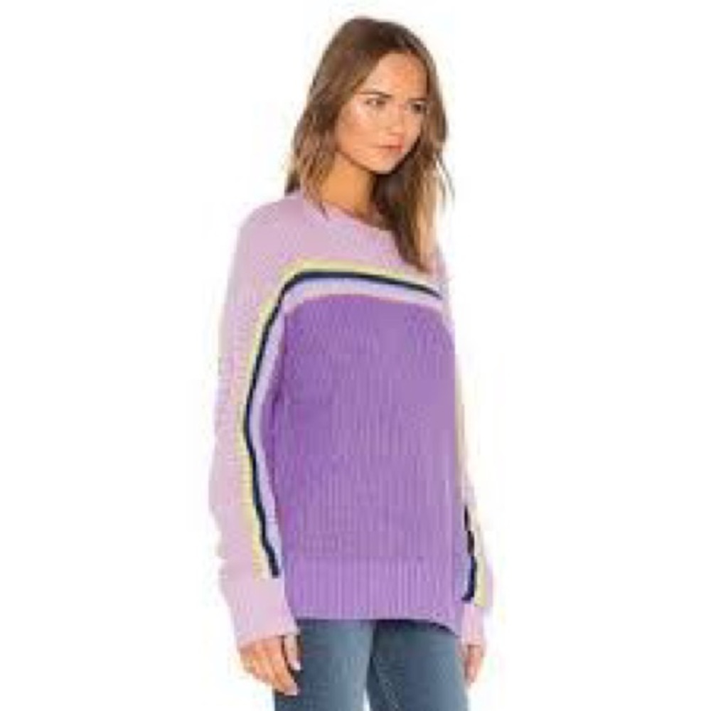 Lovers + Friends Leia Rainbow Sweater